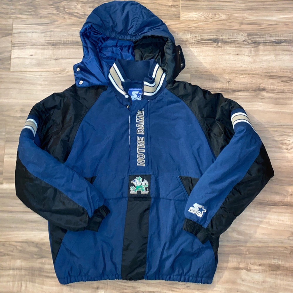 Vintage starter puffer jacket